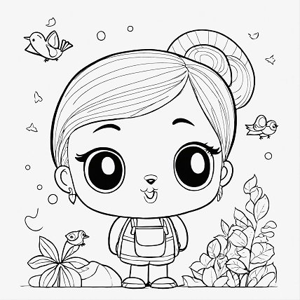 Anime Coloring Pages