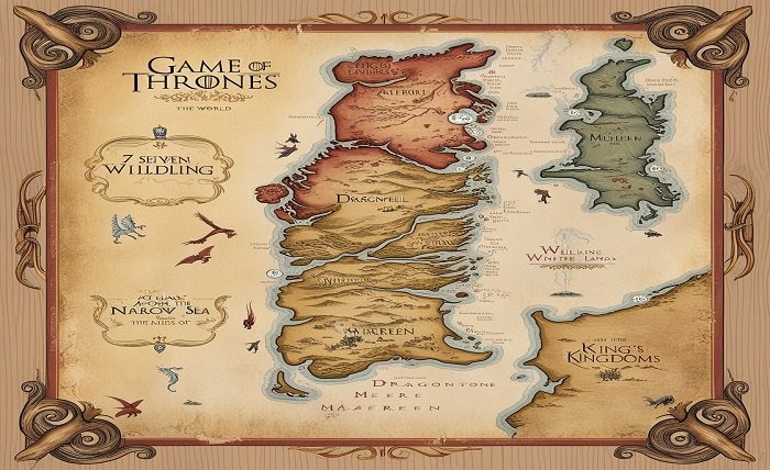 game of thrones map